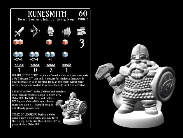 Image of Runesmith (18mm scale)