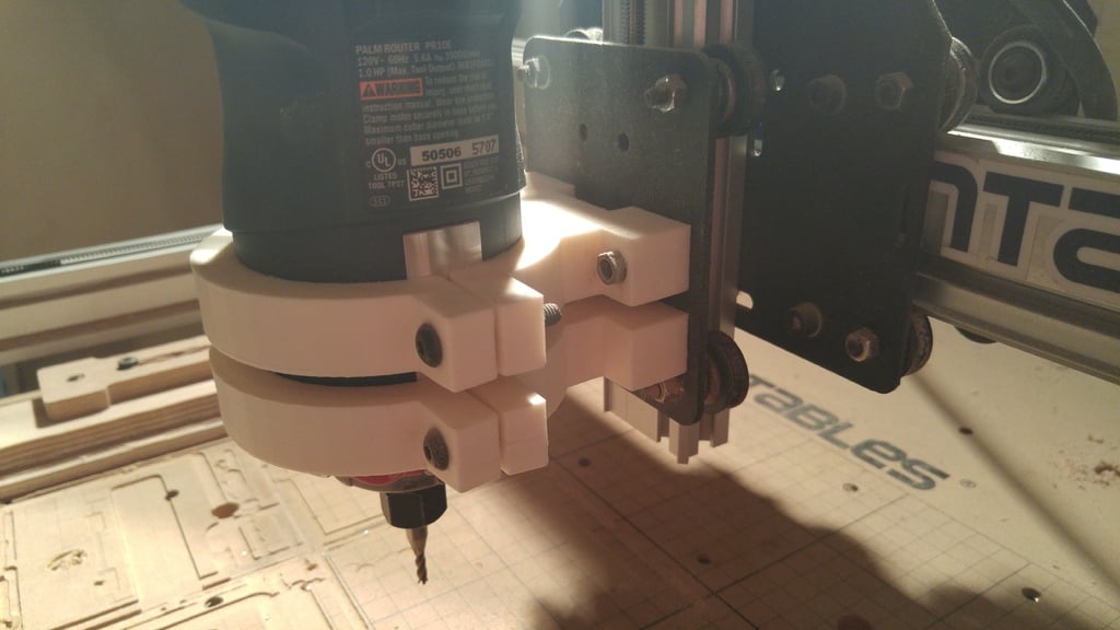 Bosch Router Fixation For Shapeoko 2 