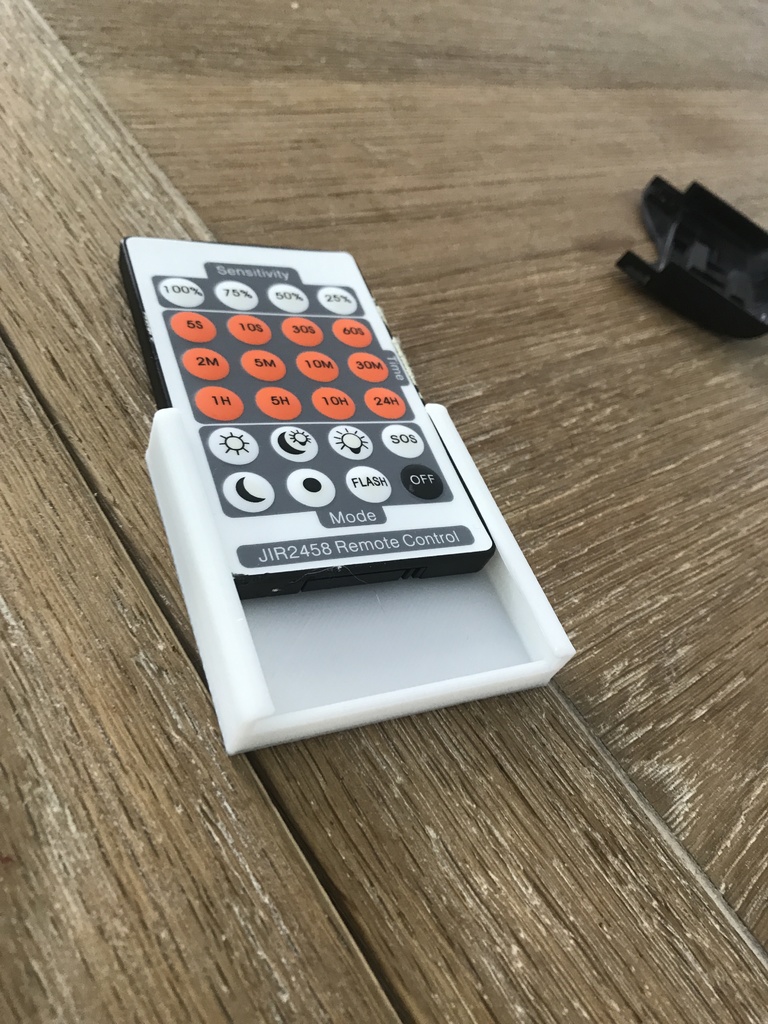 Wall mounted Holder for LED Strip Remote