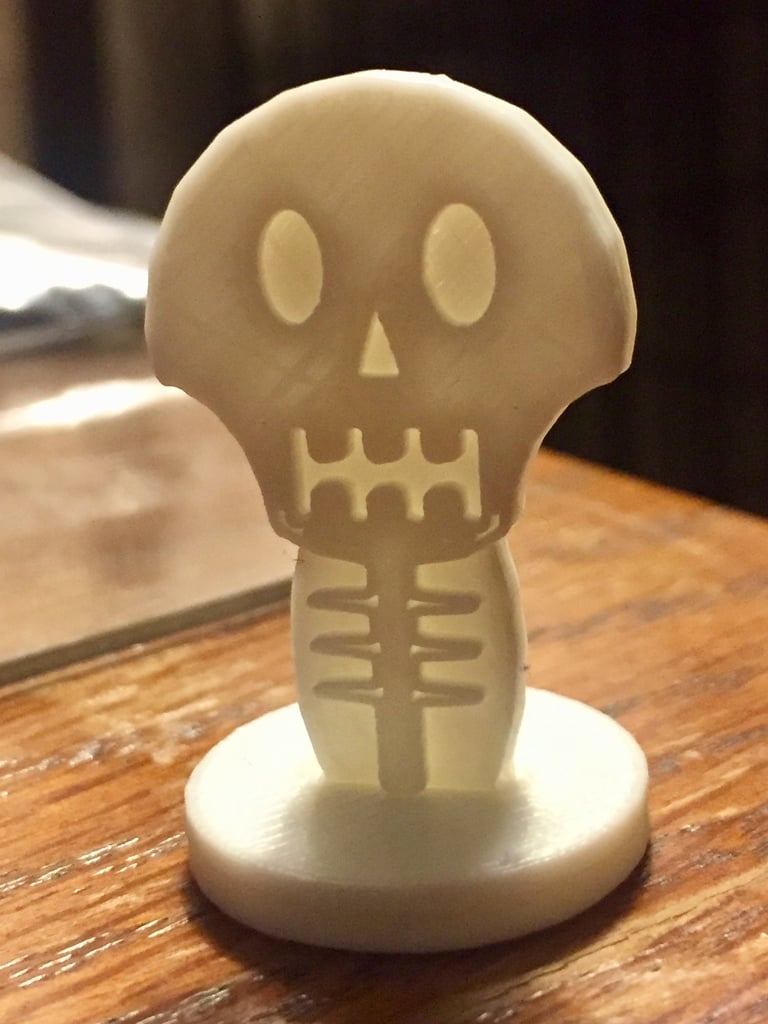 Simple Mini D&D Skeleton