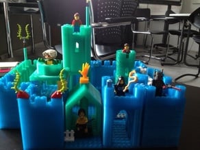 Modular castle kit - Lego compatible