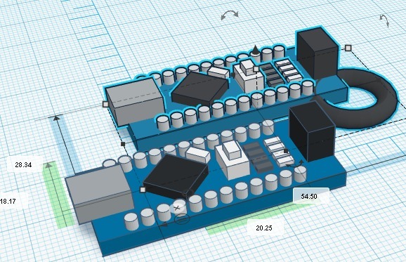 Arduino nano R3 keychain