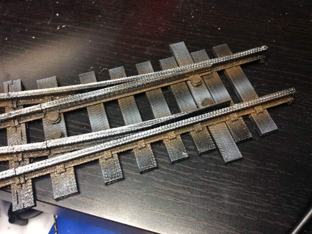 Turnout for Garden Railway Track System 32mm