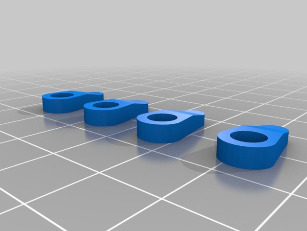 M3d Glass bed retainer clips