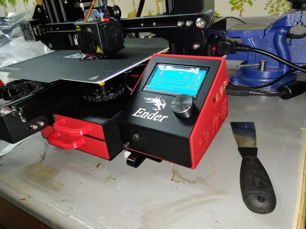 Ender 3 Control Box w/ Pi and room for Drawers