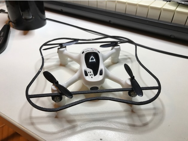 Hubsan x4 h107d+ protection cover