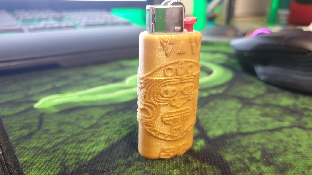Aztec Lighter holder for mini BIC 