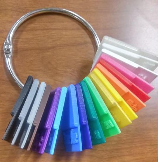 Filament Color Samples