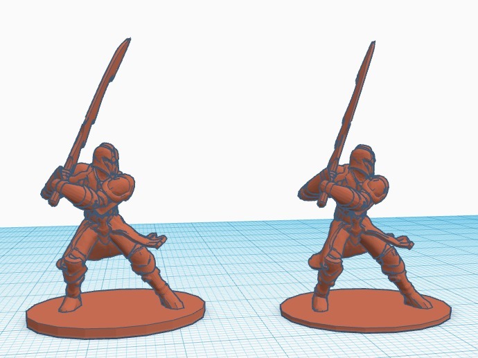 35mm Soldiers with Bases