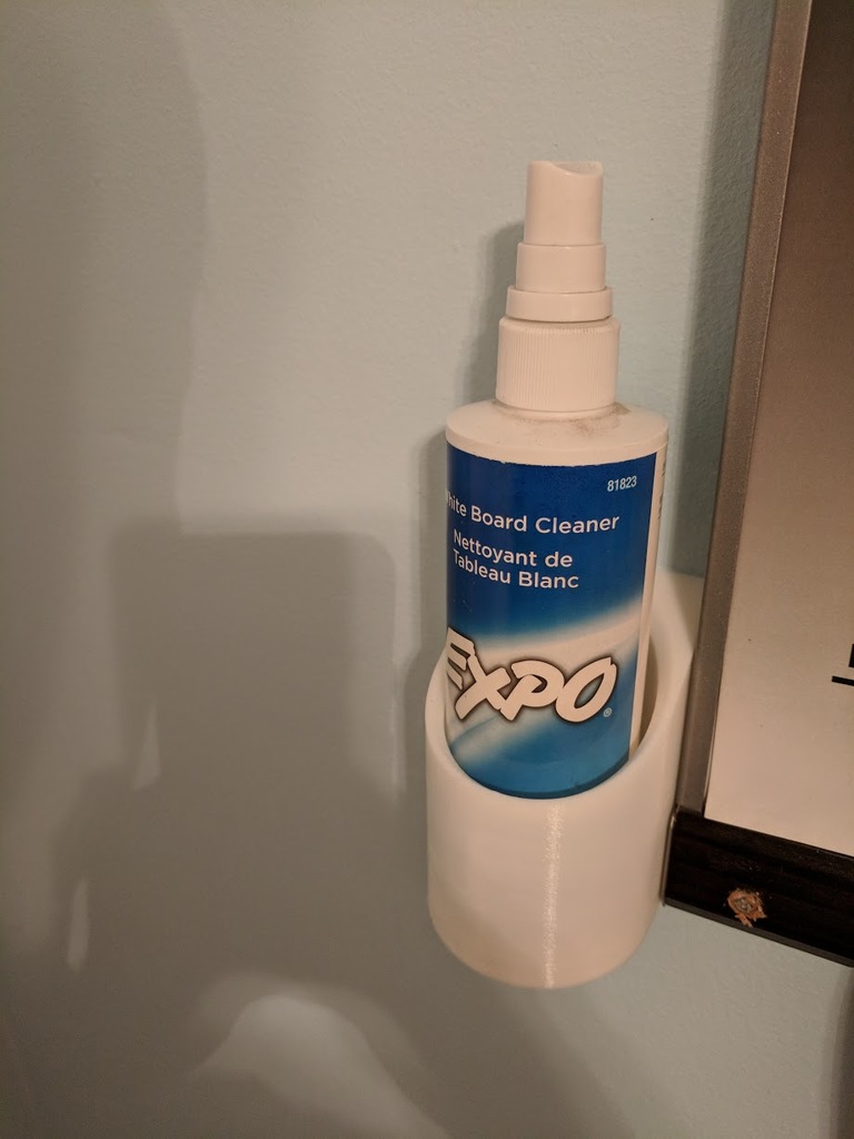 Whiteboard cleaner wall mount
