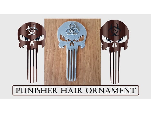 Punisher Hair Ornament Remix