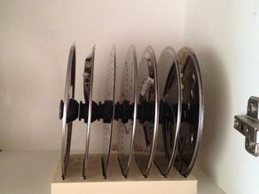 Kenwood Food Processor (Chef attachment) disc holder. 3D model