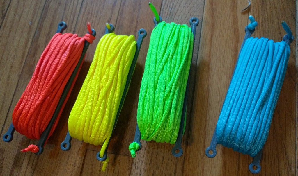 Paracord Spool by drewdavid - Thingiverse