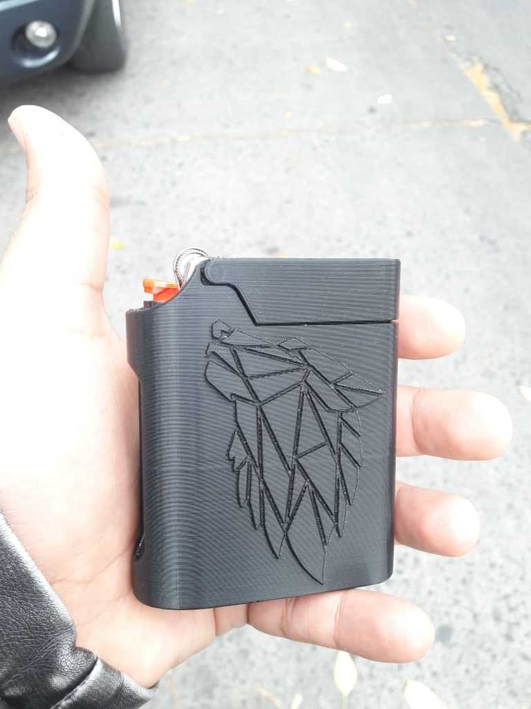 Cigarette case (for bic)