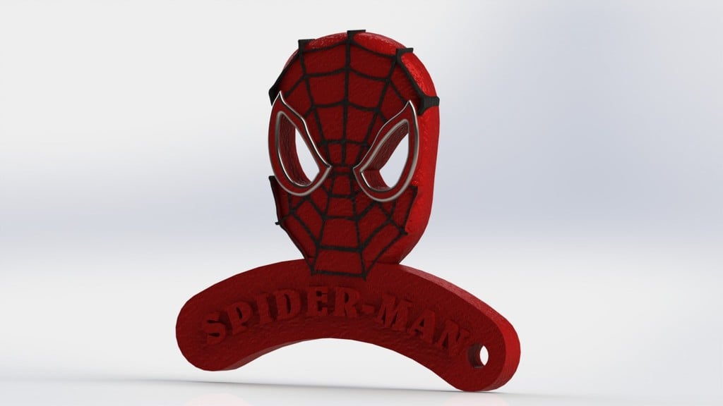 Spider-man keychain