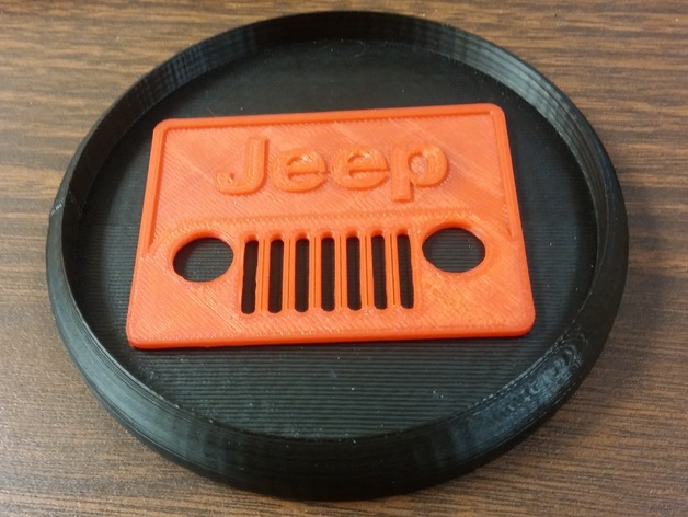 Jeep Logo Coaster