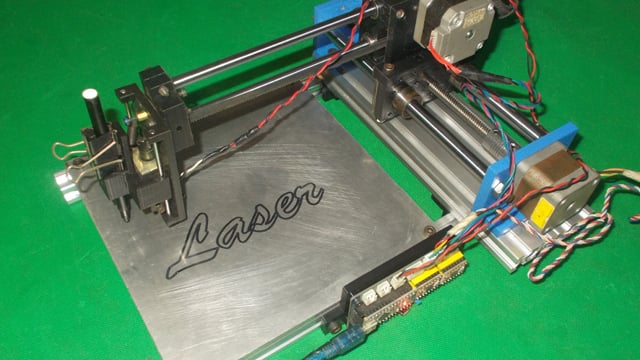 053-DIY AxiDraw 4xiDraw Homemade Robot Draw Robotic Plotter Laser Solenoids Magnetic Pen Holld CNC 