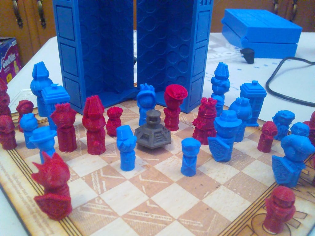Doctor Who Chess 2018