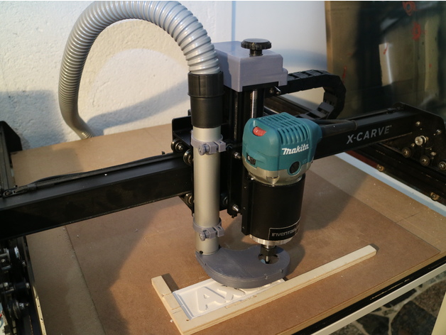 X-Carve elegant dust boot / collector