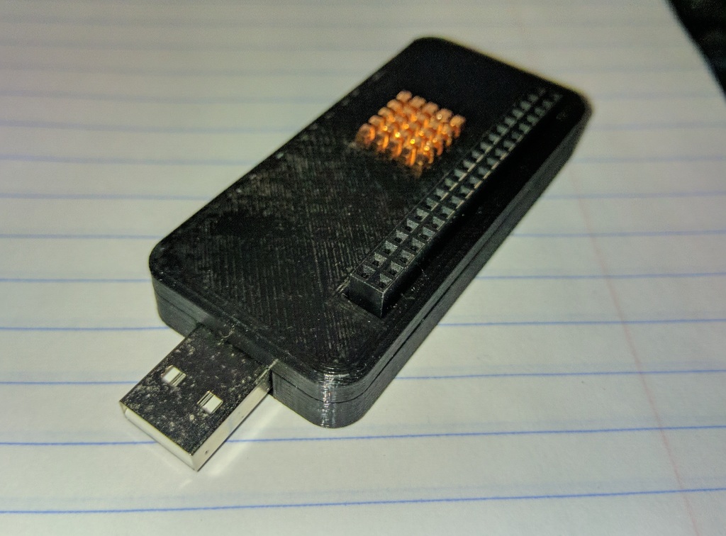 Raspberry Pi Zero USB Dongle Case Modified Again