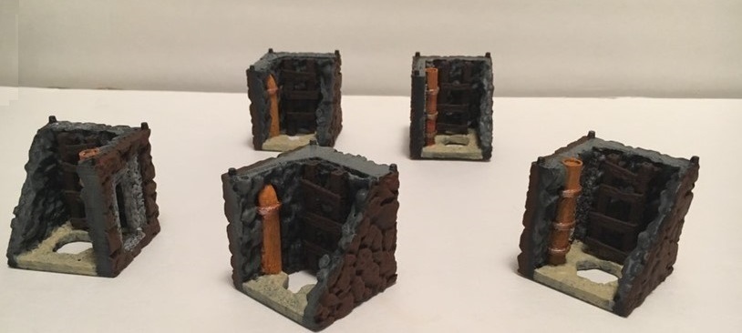 Stackable Tabletop Sewer Tunnel Tiles