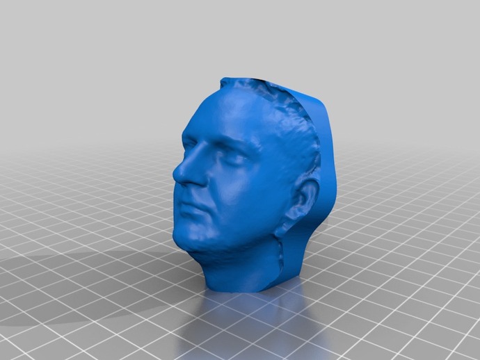 My MakerBot 3D Portrait