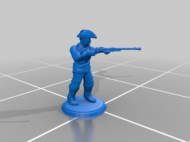 Image of Colonial Rifleman - Standing Fire