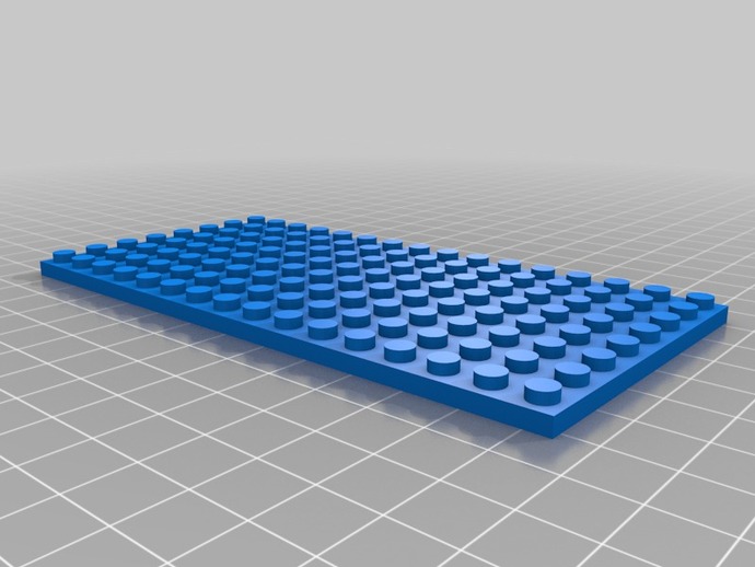 Lego plate 8 x 16