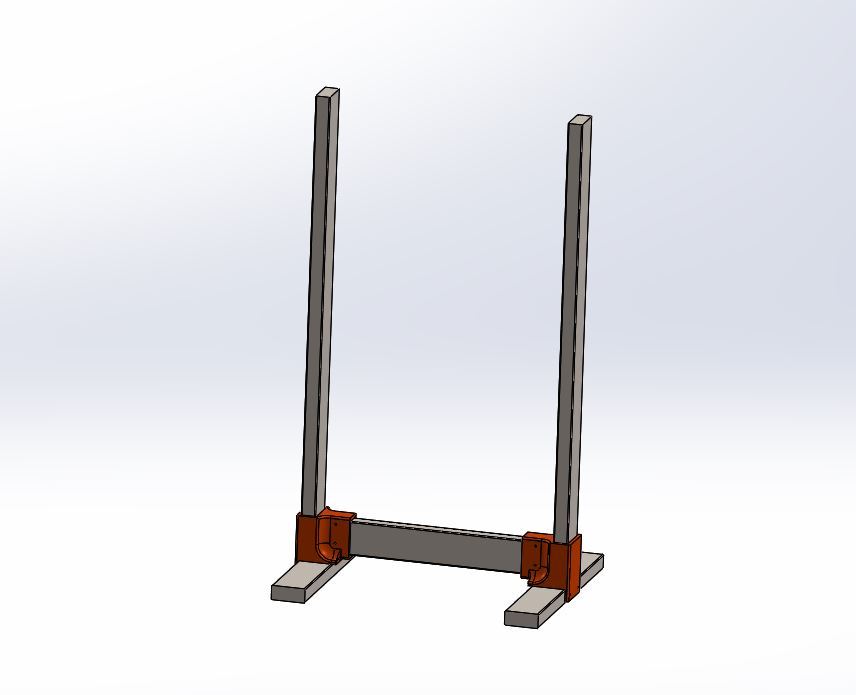 Target Stand, 2x4 base