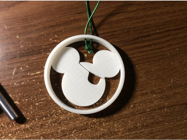 Pirate Mickey Ornament Danger Mouse