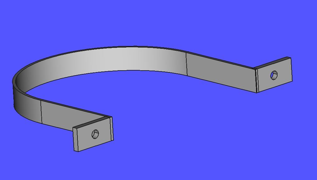 4 Inch Duct Clamp