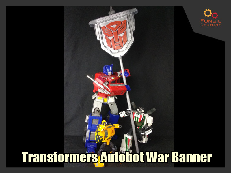 Transformers Autobot War Banner from Autocracy