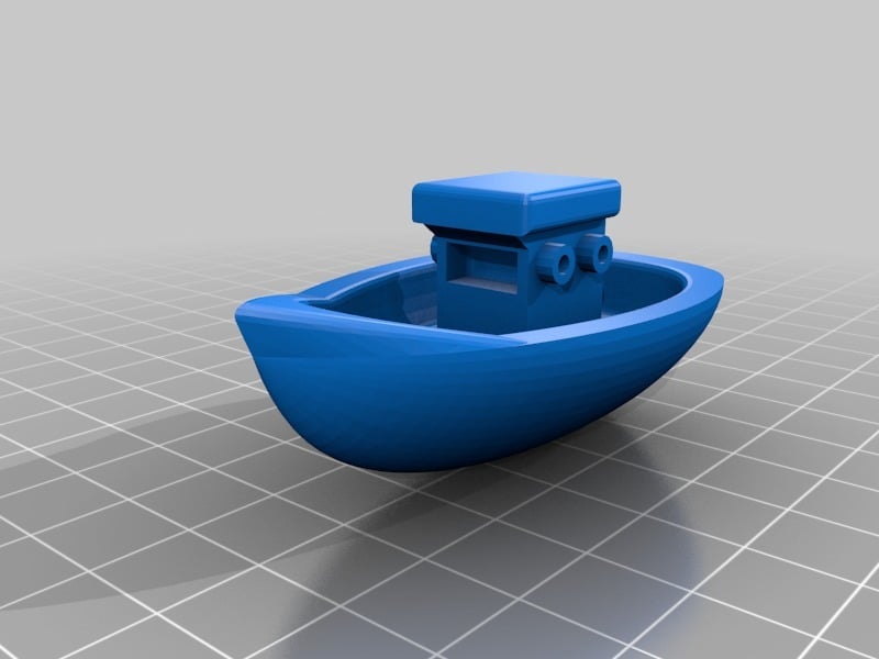 Fully floatable toy boat