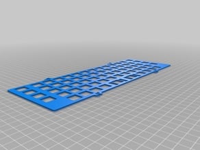 Boardwalk PCB Top Mount Plate for XD60