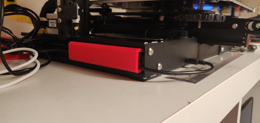 Ender 3 cable cover for 4040 extrusion