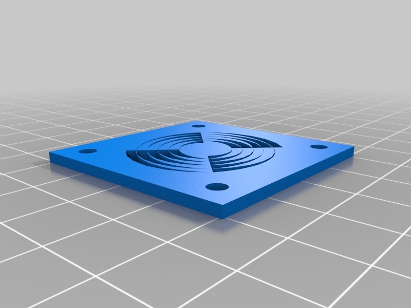 Grid Fan 3D Printer Da Vinci Mini W