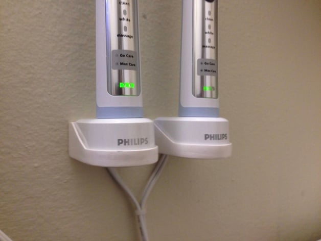 Sonicare HX6100 charger wall mount