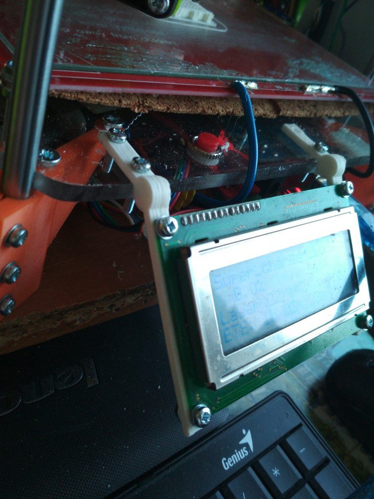 LCD 20×4 universal mount
