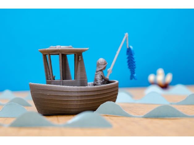 Leo The Little Fishing Boat Visual Benchy