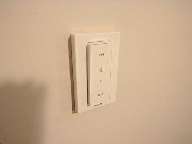 Philips Hue switch adapter plate