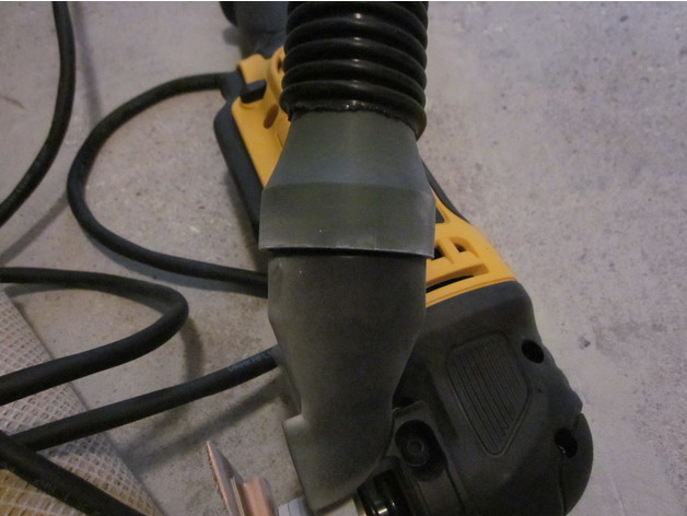 DeWalt vacuum hose adaptor airlock dwv9000