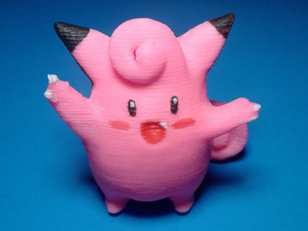 Pokemon Clefairy _ by Printed Parts