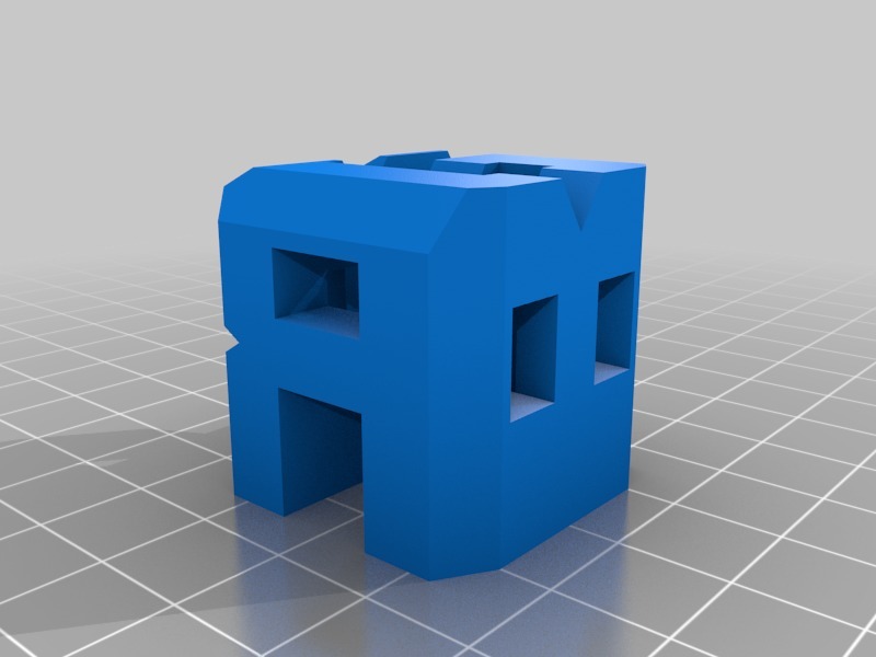 RGB Anamorphic Cube