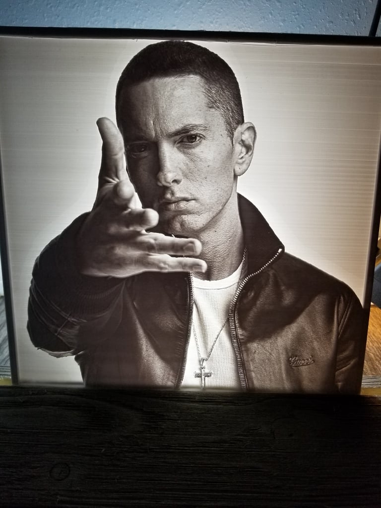 Eminem Lithophane