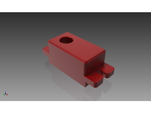 RC servo top cover for Hextronik MG14