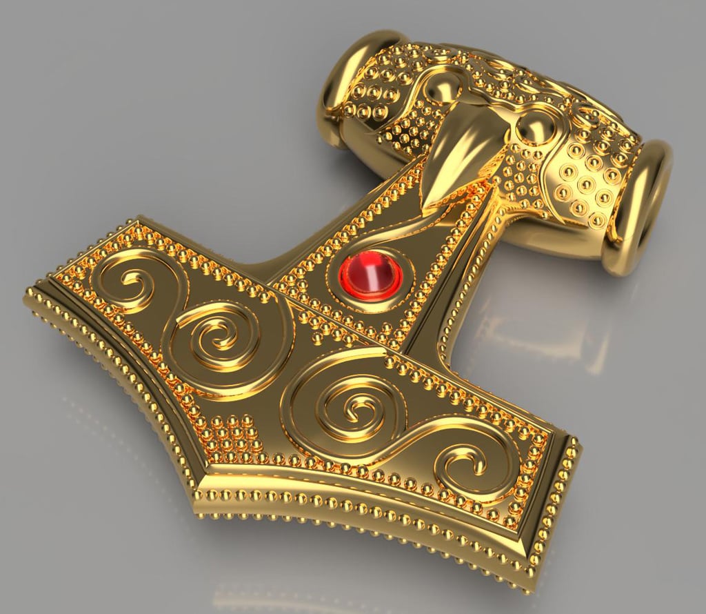 Thor's hammer - Mjolnir - Necklace