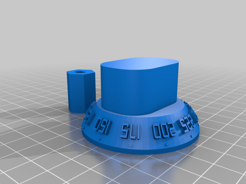 Dr Boo's knob; putting letters/numbers around a dial