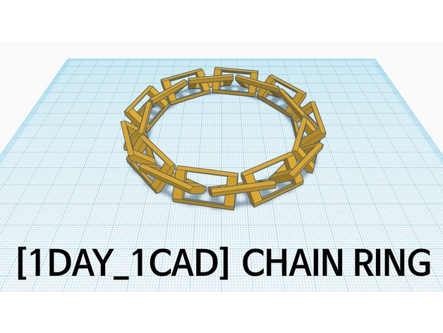 1Day1Cad Chain Ring