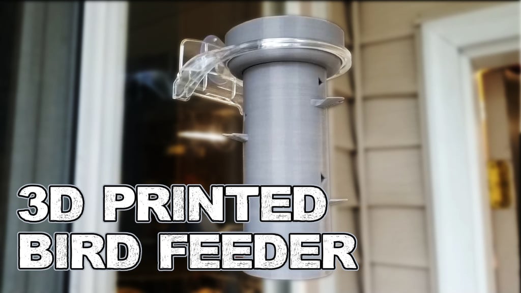 Printed Bird Feeder (Hanging and Post)