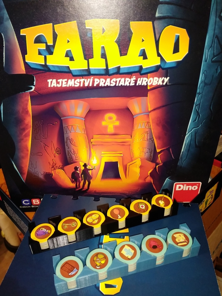 Farao Board Game Token Holder